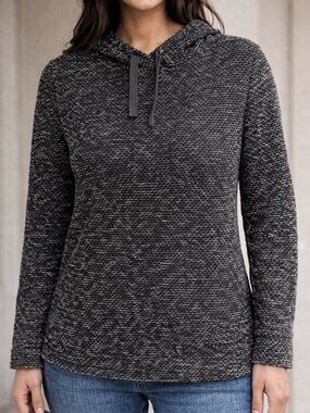 Fabletics Charcoal Heather Hoodie / Sweater